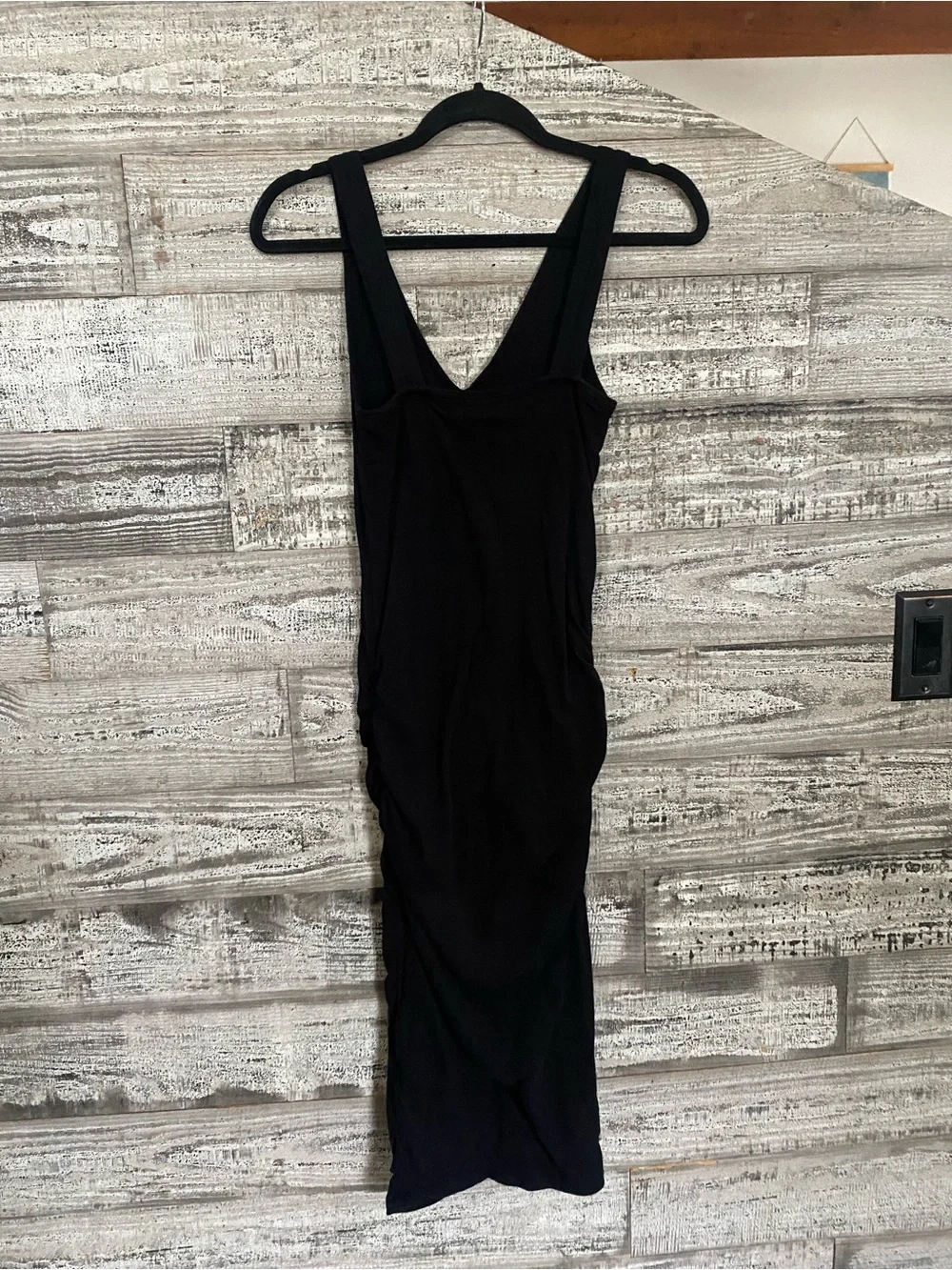 James Perse Ruched Midi Dress - Picture 9 of 9